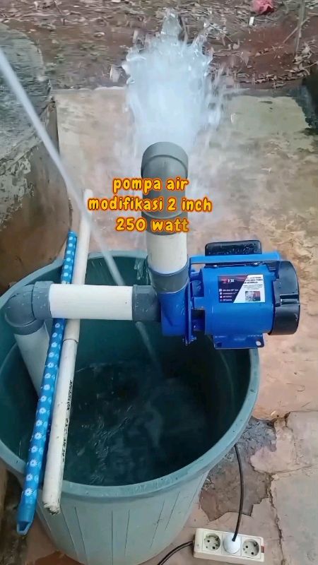 POMPA AIR MODIFIKASI 2 INCH 250 WATT#pompaair sanyo#pompaairmodifikasi #pompaairsumurbor #pompaairsawah #pompaairkolam  #RacunShopee #viraldishopee