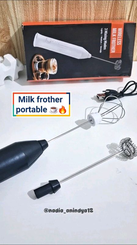 #milkfrother #pengadukkopi #DiskonRacunShopee #fypシ