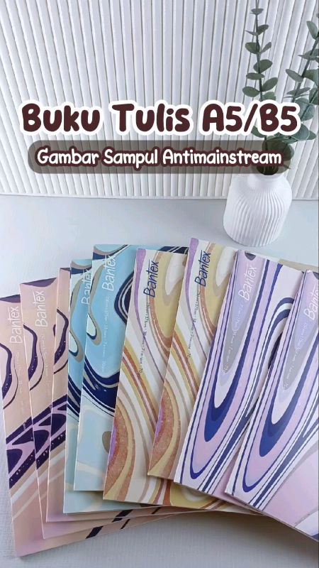 Buku tulis A5 B5 Bantex isi 38 lembar 1 pack 10 buku murah tebal notebook #bukutulis #bukutulismurah #bukutulisbantex #bukutulisA5 #bukutulisb5