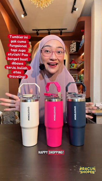 Cekout disini dapat diskon 10% 😍🛒 #tumblerestetik #tumblerkeren #tumblerpanasdingin #tumblertravel #barangviral #shopeefinds #tumblerhits