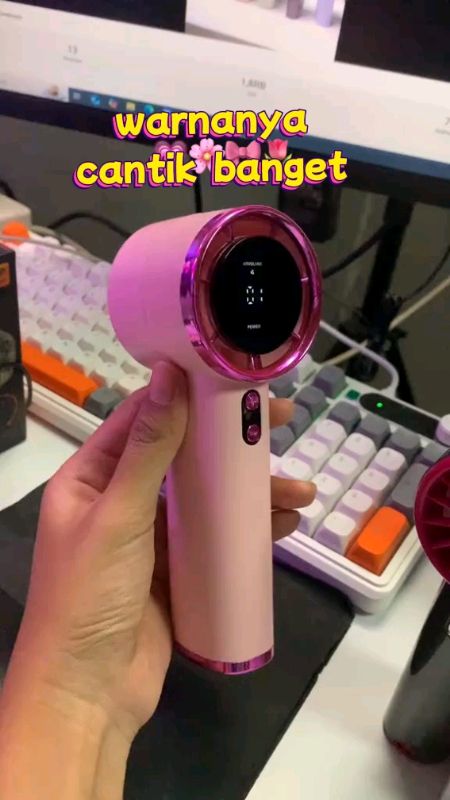 warnanya cantik banget #kipasminiportable #kipasportable #kipasanginportable #kipasanginportable #Diskon70Persen #DiskonRacunShope #NyeselGakBeli