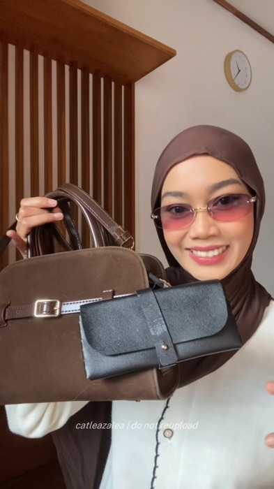 Happy weekend! #sunglasses #weekendvibes #RacunShopee #SpillRacunShopee #PromoNonStop #goldentick #ShopeeFashionHaul #OOTDFashionShopee