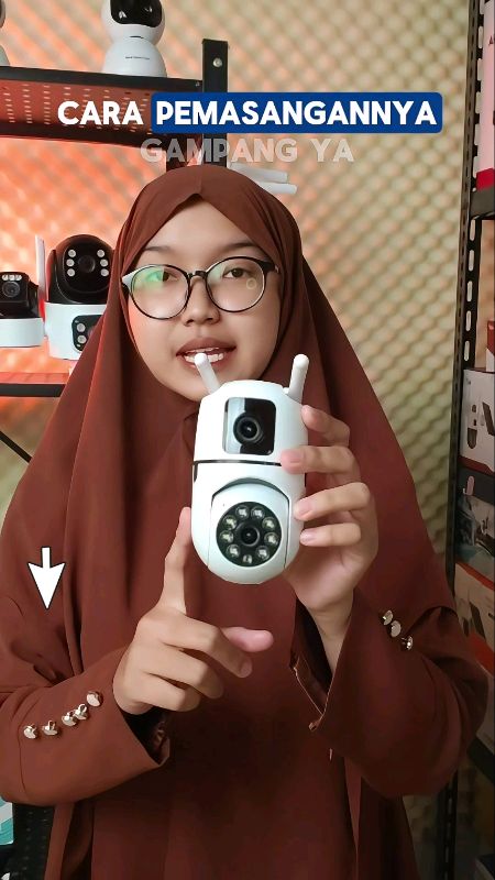 cctv langsung 2 lensa. #cctv #cctvdualcamera #cctvantimaling #cctvv380pro #RacunShopee #PromoNonStop #ViralDiShopeeVideo #ShopeeCOD