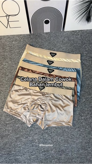 Rekomendasi dalaman pria bahan lembut nyaman dipake #ShopeeLook #RacunShopee #SpillBawaBerkah #PromoNonStop #boxerpria #dalaman