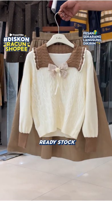 #FashiondiShopee #PromoNonStop #DiskonRacunShopee #RacunShopeeCheck #ShopeeLook #CODinApa #ShopeeCOD #Diskon50Persen #SpillBawaBerkah #Viral #fyp