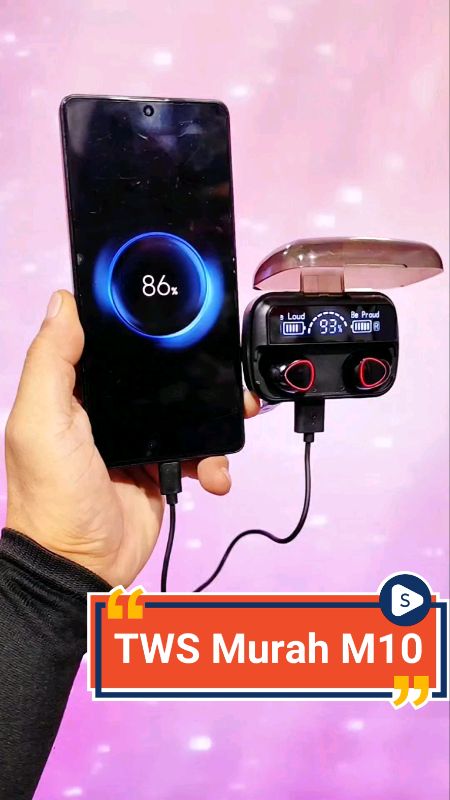 TWS Bluetooth M10 #GratisOngkirRP0 #GakNyeselBeliIni #ViralDiShopeeVideo #Cashback40Persen #CODinApa #Cashback50RB #SpillRacunShopee #RacunShopee #fyp