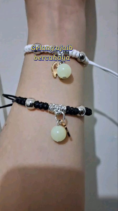 gelang bersinar #gelang #bersinar #gelangbercahaya #gelangwanita #RacunShopeeCheck #RacunShopee #ShopeeFashionHaul #gelangmanikkorea #ShopeeLook