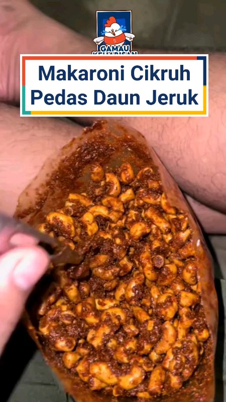 makaroni cikruh pedas daun jeruk #makaroni #makaronicikruh #ViralDiShopeeVideo #GratisOngkirRP0   #ShopeeCOD #PromoNonStop #RacunShopee