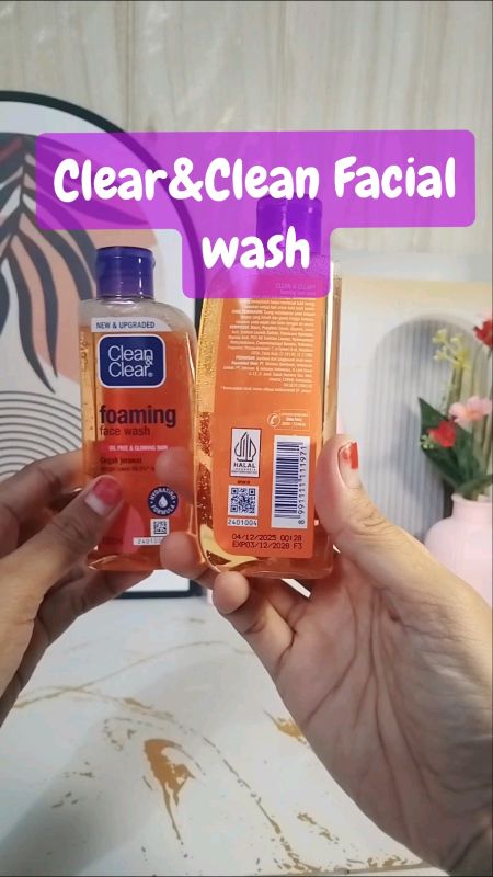 #clearandclean #facialwash #clearandclearfacewash #sabuncucimuka #RacunShopee #GratisOngkirRP0 #ViralDiShopeeVideo