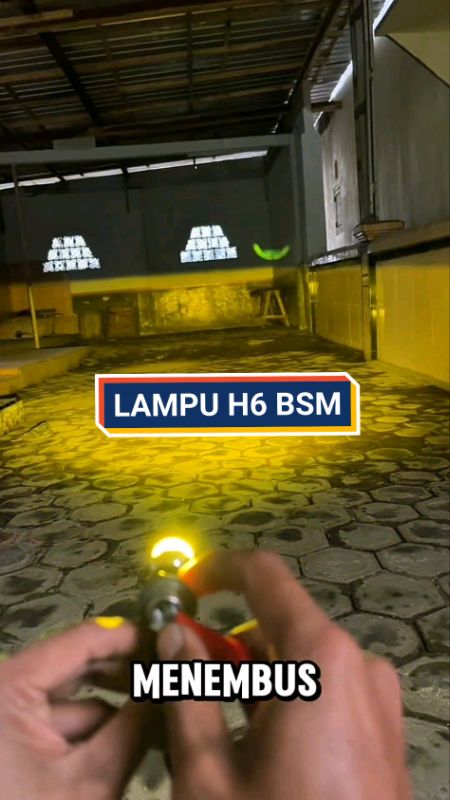 Lampu H6 Merk BSM cahaya biled 2 warna. #biledh6 #lampuh6 #lampuh6terang #biledmurah #RacunShopee #RacunShopeeCheck