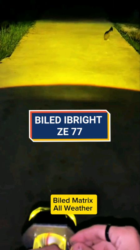 Ibright Ze 77, Biled Matrix All weather. #ibright #biledibright #ibrightze77 #biledallweather #RacunShopeeCheck
