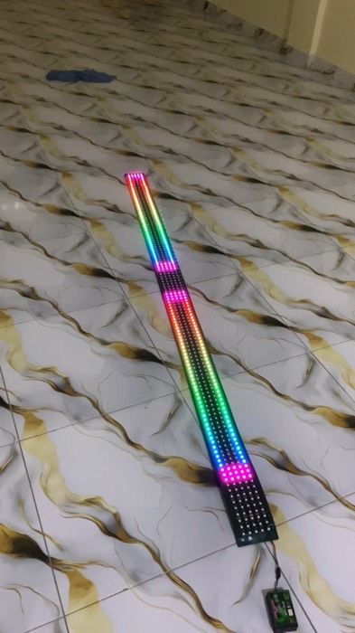 Strobo teks 5 baris paket lengkap #led #1set #strobo #runningteks #viral #variasikacamobil #variasimobil #ledlight #flash