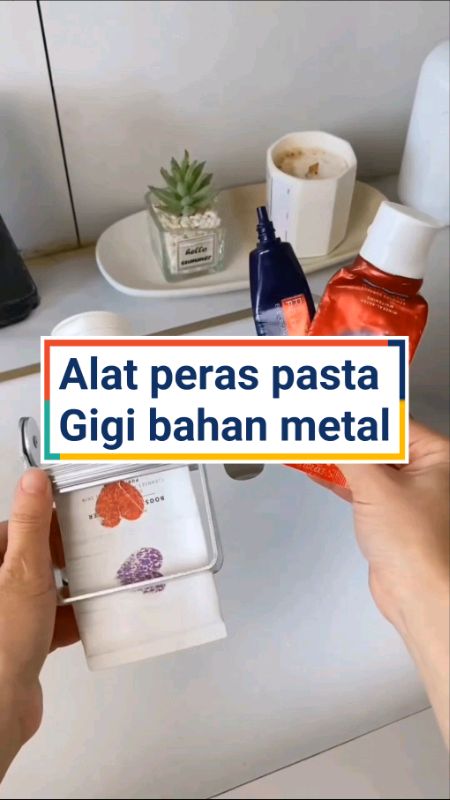 Alat peras pasta Gigi bahan metal #alatperaspastagigi #RacunShopee #RacunShopeeCheck #GratisOngkirRPO #ShopeeVideoCreator #ShopeeCOD #RacunShopee