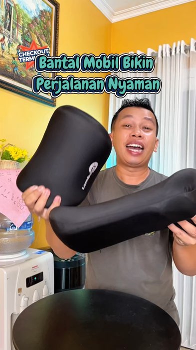 Bantal Mobil Buat Leher dan Pinggang Full Memory Foam #DiskonRacunShopee #PromoNonStop #ViralDiShopeeVideo #GratisOngkirRP0 #ShopeeCOD #bantalmobil