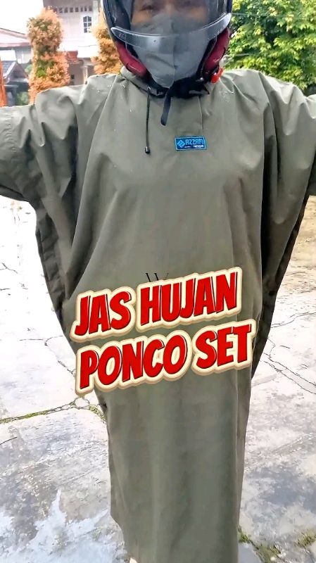 Jas Hujan Ponco Set #jashujan #jashujanponco #raincoat #hujan #ViralDiShopeeVideo #SpillRacunShopee #SpillBawaBerkah #GratisOngkirRP0 #ShopeeCOD