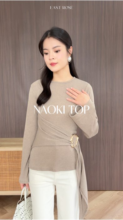 NAOKI TOP😍💞 #topwanitakekinian #atasanwanita #shopeevideo #ShopeeMixnMatch #ShopeeFashionHaul #ShopeeLook #topwanita #lenganpanjang #knittop