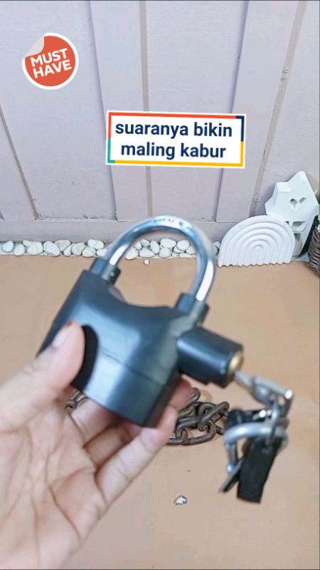 Gembok alarm anti maling ⭐🌸🌷#RacunShopee #RacunShopeeCheck #SpillRacunShopee #SpillBawaBerkah #GratisOngkirRP0 #gembokalarmantimaling #gembokalarm