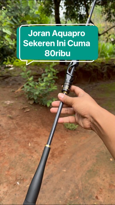 Joran Aquapro Sekeren Ini Cuma 80ribu #joranaquapro #joranspinningmurah #joranmurah #jorangalatama #RacunShopeeCheck