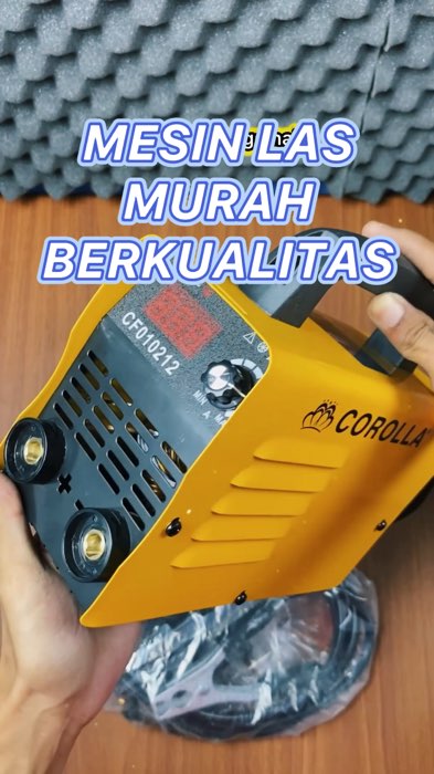 COROLLA Mesin las MMA 450watt 120A #inverterlas #laslistrik #mesinlas #lasmma #MMA250 #mesinlas450watt #mesinlasmurah #RacunShopee #DiskonRacunShopee