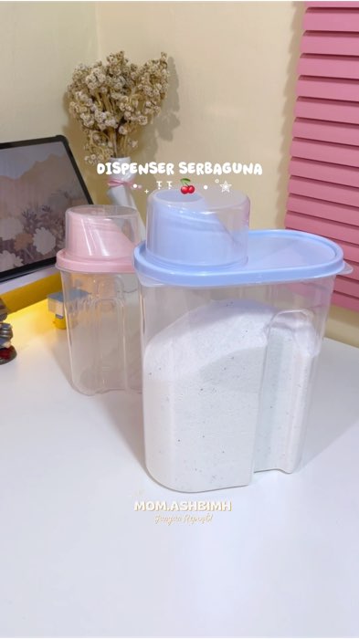 Dispenser serbaguna #penyimpananserbaguna #dispenserserbaguna #tempatsabun #tempatdetergen #tempatminyakgoreng #barangberfaedah #RacunShopee #CODinApa
