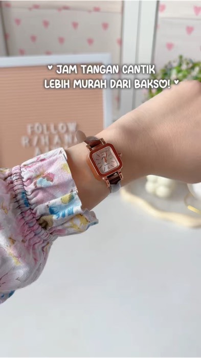 13ribu dapat jam cakep! #TermurahDiShopee #RacunShopee #BadaiTapiBudget #jamtanganwanita #jamtanganmurah #ViralDiShopeeVideo #ShopeeFashionHaul