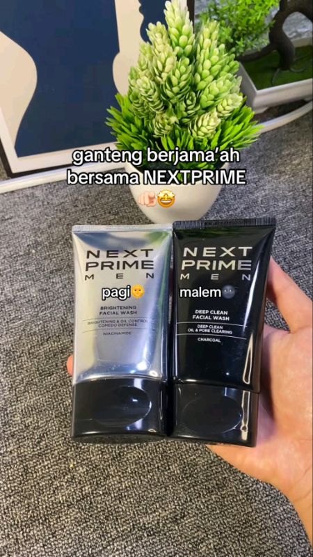 Obat Ganteng Para Pria - Next Prime #nextprime #facialwash #facialwashviral #facialfoam #RacunShopee #DiskonRacunShopee #PromoNonStop #ShopeeLook