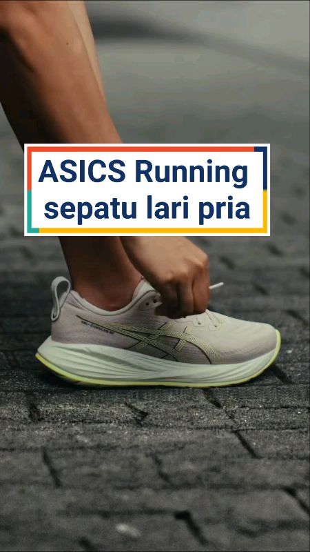 Asics Sepatu Lari pria #asics #runningshoes #ASICSrunning #runningman #RacunShopee #ShopeeLook #SpillBawaBerkah #sepatuolahraga #sepatupria #viral