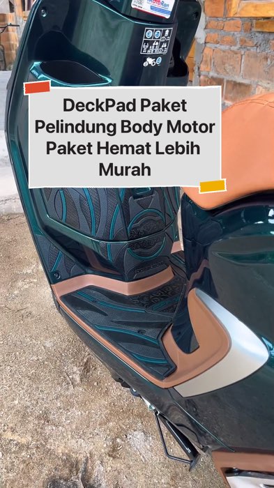 Paket Murah Deck Pad pelindung body Motor Stylo Bead Vario N max Pcx #deckpad #motor #RacunShopee #viral #paketmurah