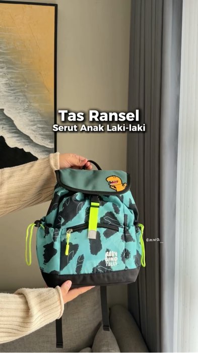 Tas Ransel Anak TK/Paud Motif Dino #tasanaksekolah #tasanaktkpaud #tasdino #SpillBawaBerkah