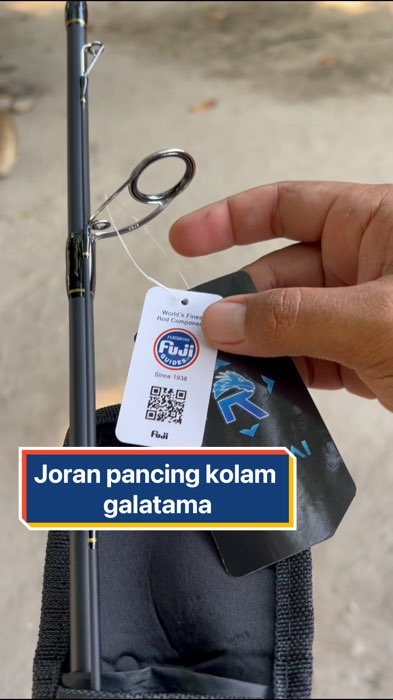 Joran pancing kolam galatama. #joranpancing #ryukaidaves #jorankolam #jorangalatama #joranmurah #jorancarbonsolid