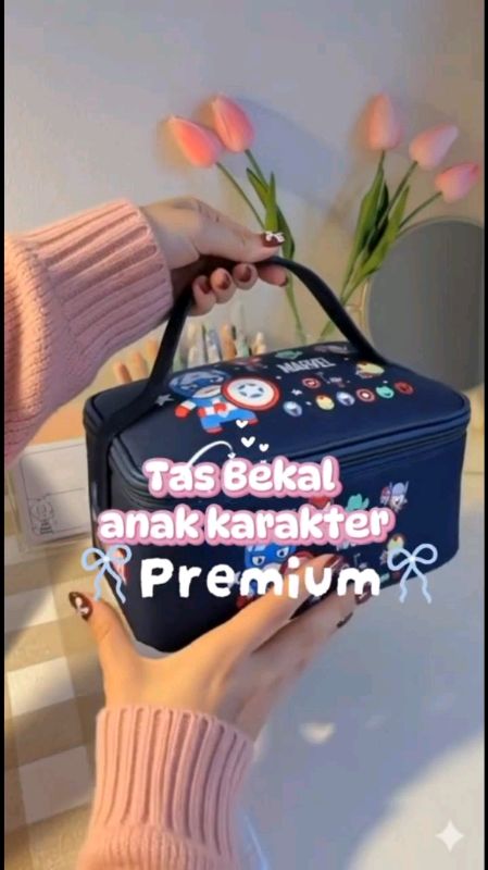 Tas Bekal Anak Keren Bahan Tebal #RacunShopee #ShopeeCOD #GratisOngkirRP0 #PromoNonStop #SpillRacunShopee #SpillBawaBerkah #ViralDiShopeeVideo