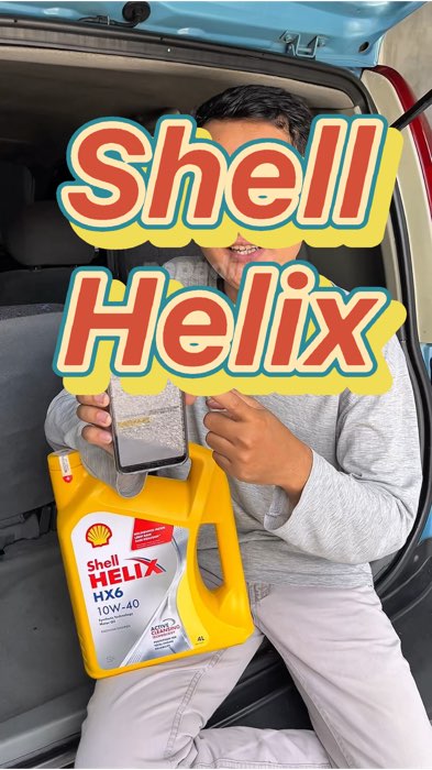 Beli di toko resminya, ya! Shell Helix HX #shell #shellhelix #olimobil #gantioli