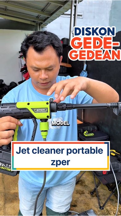 Jet cleaner portable zper #RacunShopee #GratisOngkirRP0 #ShopeeCOD #jetcleaner #jetcleanerportable