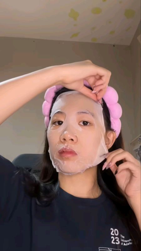 life saving sheet mask🤍🎀✨️ #skintific #skintificid #masker #maskerwajah #sheetmask #skincare #RacunShopee #RacunShopeeCantik #skincareroutine