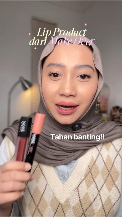 Lip combo paten tahan banting seharian #lipcrayonmakeover #lipcrayonmurah #lipcreammakeover #makeoverlipcream #makeoverlipcrayon #lipcreamnude