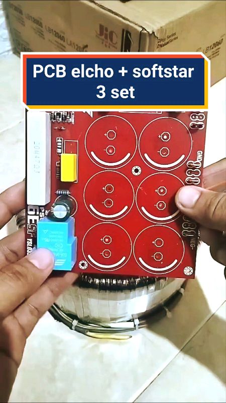rangkaian pcb elcho 3 set + softstar #ShopeeReview #spilracunshopee #ShopeeHaul #elcomurah #elco100v #pcbelko #pcbelco #soundminiatur #soundhoreg