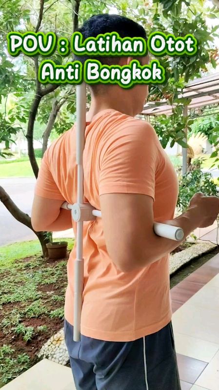 latih otot pinggang Kita sejak dini untuk mencegah kebungkukan   #yogastick  #antibungkuk  #tulangbungkuk