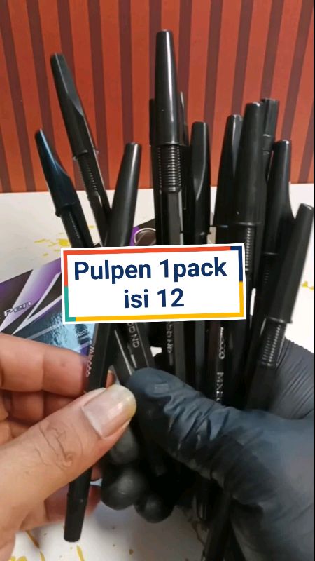 Pulpen 1pack isi 12 #GakNyeselBeliIni #ViralDiShopeeVideo #PromoNonStop #pulpen #pulpenmurah #pulpenm2000