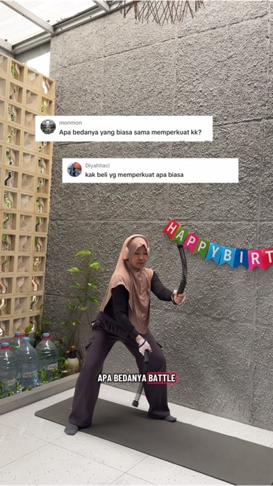Lagi Promo Diskon#alatolahragamurah #alatolahragadirumah #battlerope #battleropesworkout #workoutvideo #olahragadirumahaja #cardio #alatolahraga