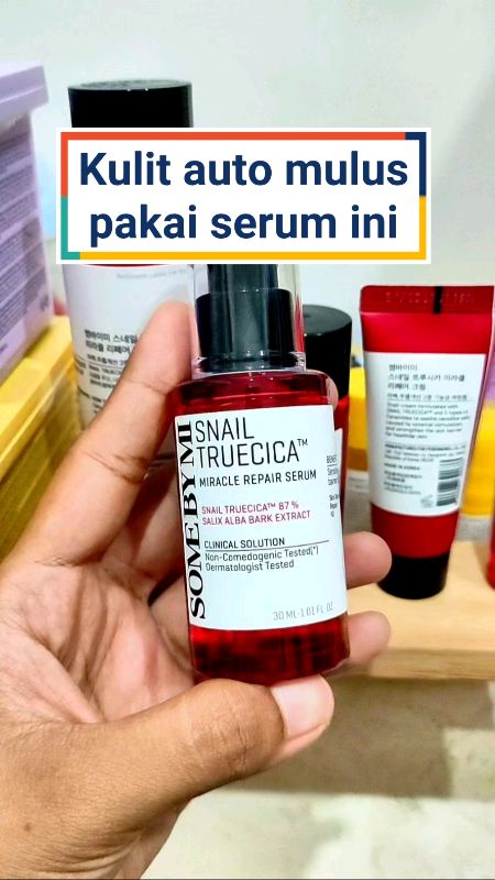 Promo Serum snail truecica some by mi  #SpillRacunShopee #SpillBawaBerkah #Diskon50Persen #Diskon40RB #RacunShopee #serum #snailtruecica #somebymi
