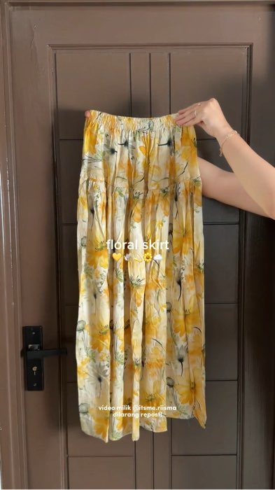 #rokwanita #floralskirt #rokmotifbunga #RacunShopee