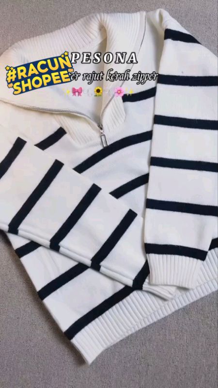 Cardigan Rahut Zipper#cardiganrajut l#cardiganmurah#cardiganlucu#RacunShopee#SpillBawaBerkah#GratisOngkirRP0#DiskonRacunShopee#ShopeeCOD#fyp