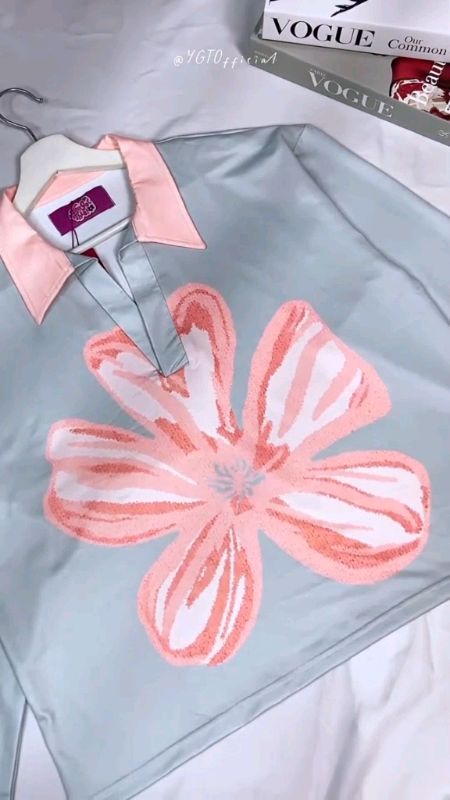 YGT OFFICIAL Top Polo Oversized #ShopeeLook #ShopeeFashionHaul #SpillBawaBerkah