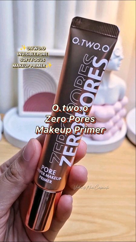 Zero Pores Makeup Primer✨️#otwoo #otwooprimer #otwoocosmetics #otwoomakeup #primer #primerotwoo #primerotwoozeropores #ShopeeBeautyHaul #RacunShopee