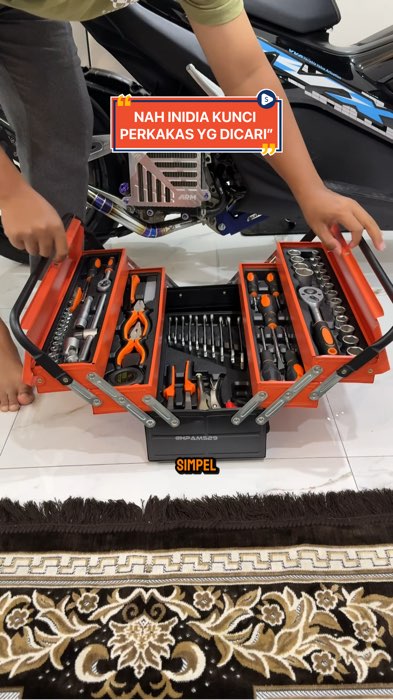 Ubah pengirimannya pake kargo harga lebih miring bos 😎 #toolset #toolbox #kuncisok #perkakasbengkel #reaim #RacunShopee #SpillRacunShopee #ShopeeCOD