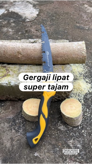 Gergaji lipat super tajam #gergajilipat #gergajilipatportable #gergajilipatmurah #gergajilipattajam #gergajimultifungsi #RacunShopee #GratisOngkirRP0