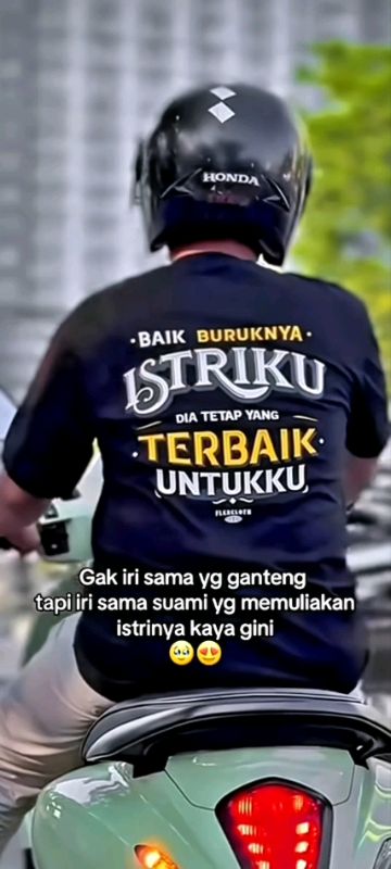 Bapak bapak wajib beli sih ini,, biar istrinya bahagia selalu #kaosviral #kaoskatakata #kaoskatuncombed #kaoslenganpendek #RacunShopee #shopeevideo