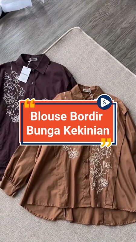 #ShopeeFashionHaul #ShopeeCOD #PromoNonStop #DiskonRacunShopee #Diskon50Persen #GakNyeselBeliIni #blousewanita #blousebordir