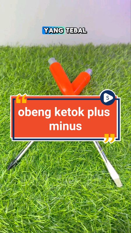 obeng ketok plus minus #obeng #obengketok #obengketokmurah