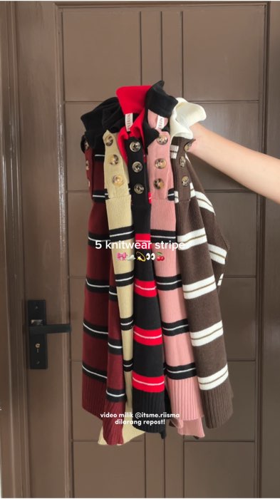 #knitwear #sweaterrajut #OOTDFashionShopee #RacunShopee #shopeevideo